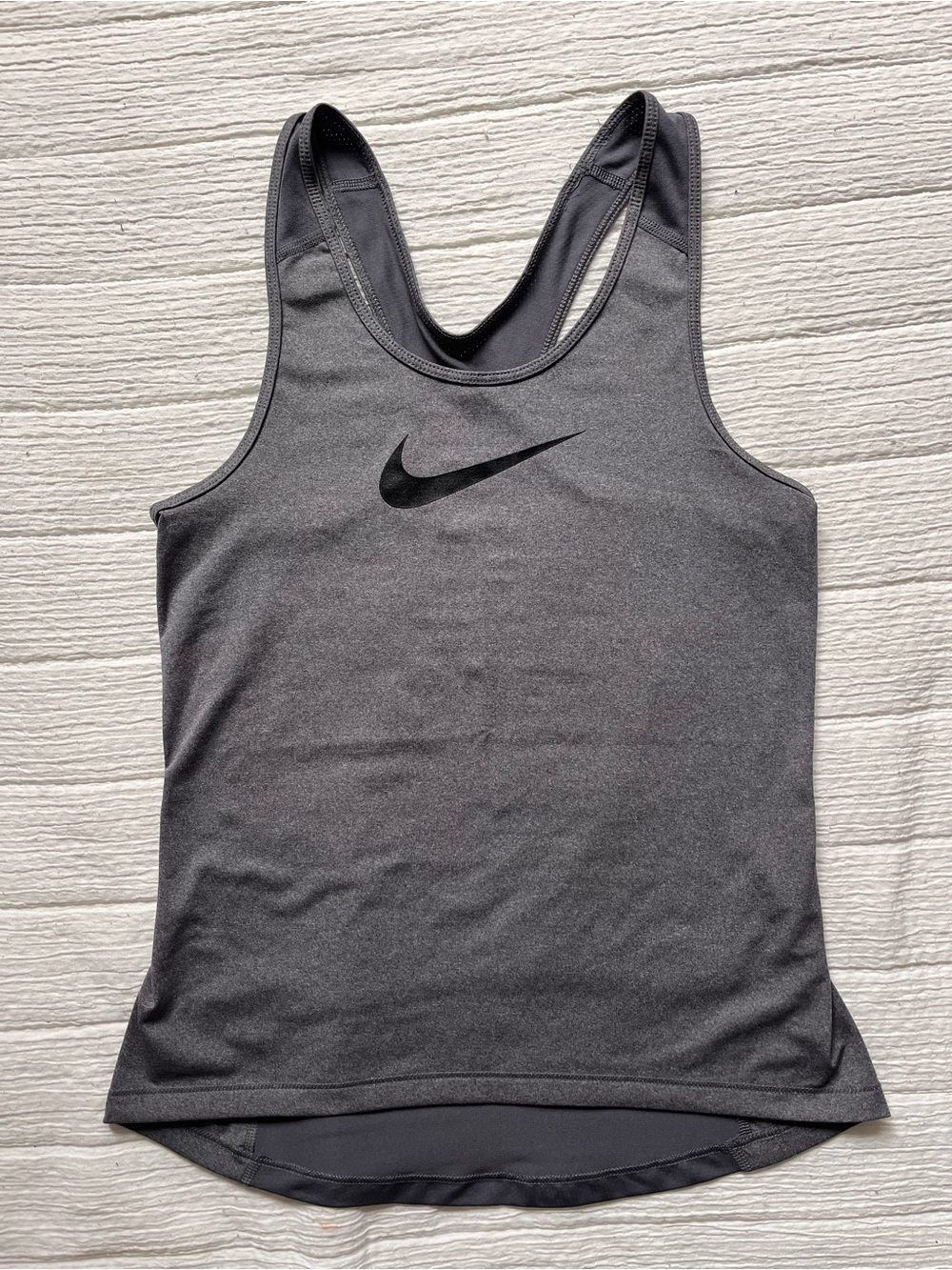 Nike Gray Racerback Athletic Tank